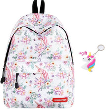 Load image into Gallery viewer, cute backpacks for teenage girls Junior School bag backpack school girl set bags with case Laptop kids unicorn backpack