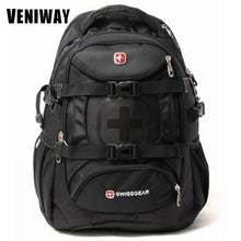 Load image into Gallery viewer, VENIWAY Swiss Brand Gear Waterproof Laptop Brand Backpack 15 inches Large Capacity Business Backpack Travel Bags Schoolbag